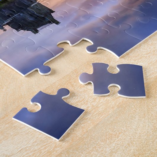 Het Schotse kasteel van MacRae Clan, Eilean Donan Legpuzzel (Zijkant)