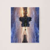 Het Schotse kasteel van MacRae Clan, Eilean Donan  Legpuzzel (Verticaal)