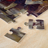 Het schrijven van de onafhankelijkheidsverklaring  legpuzzel (Zijkant)