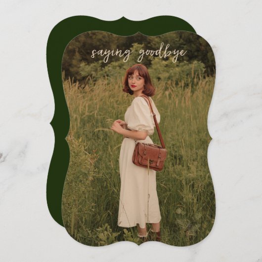 Het schrijven van het manuscript bewaart de Begrip Kaart (Voorkant / Achterkant)