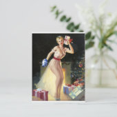 Het schudden van de Cadeaus duikt omhoog Briefkaart (Staand voorkant)