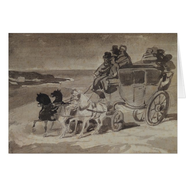 Het schuurpaard (Voorkant Horizontaal)