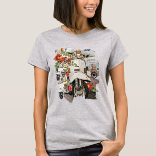 Het  Scooter Collage T-shirt