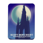 Het Scott Monument, Edinburgh,Schotland Magneet (Verticaal)