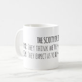 het scotty dilemma koffiemok (Voorkant links)