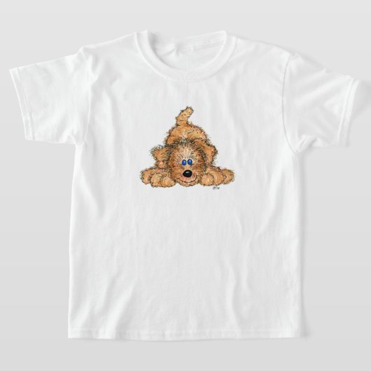 Het Scrappy Rabbit Christmas Kinder T-shirt (Laagn)