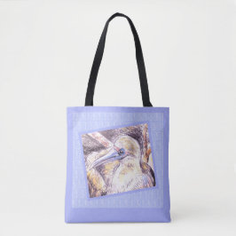 Het 'Seabird' All-Over-Print Schouder Tas