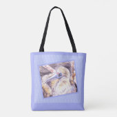 Het 'Seabird' All-Over-Print Schouder Tas (Achterkant)