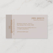 Het Seamstress Visitekaartje (Achterkant)