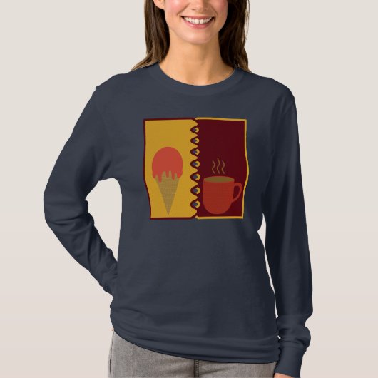 Het Seasonal Shift lange mouw T-shirt (Voorkant)