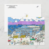 Het Seattle Aquarium Briefkaart (Voorkant / Achterkant)