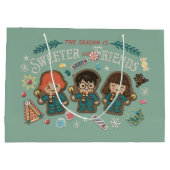 Het seizoen is mooier met vrienden groot cadeauzakje (Achterkant)