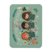 Het seizoen is mooier met vrienden magneet (Verticaal)