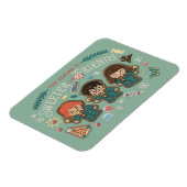 Het seizoen is mooier met vrienden magneet (Linkerzijde)