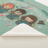 Het seizoen is mooier met vrienden sherpa deken (3/4)