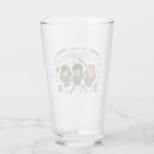 Het seizoen is zoeter met vrienden glas (Achterkant)
