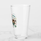Het seizoen is zoeter met vrienden glas (Links)