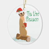 Het seizoen keramisch ornament (Links)