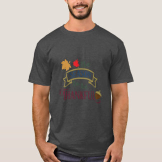 Het seizoen om dankbaar te zijn Grappig herfst ont T-shirt