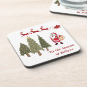 Het seizoen om te geloven in een bier onderzetter (Linkerzijde)