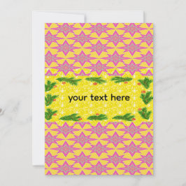 het seizoen schittert feestdagenkaart