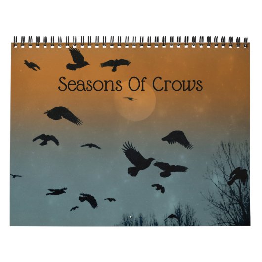 Het seizoen van de kraaien kalender (Hoes)