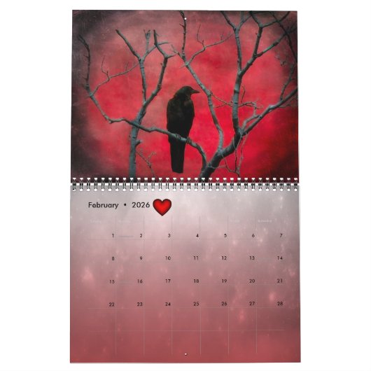 Het seizoen van de kraaien kalender (Feb 2026)