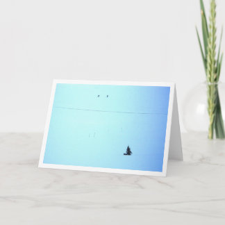 Het Seizoen van de ski Feestdagen Kaart