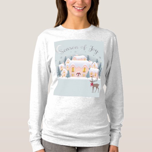 het seizoen van de vreugde t-shirt (Voorkant)