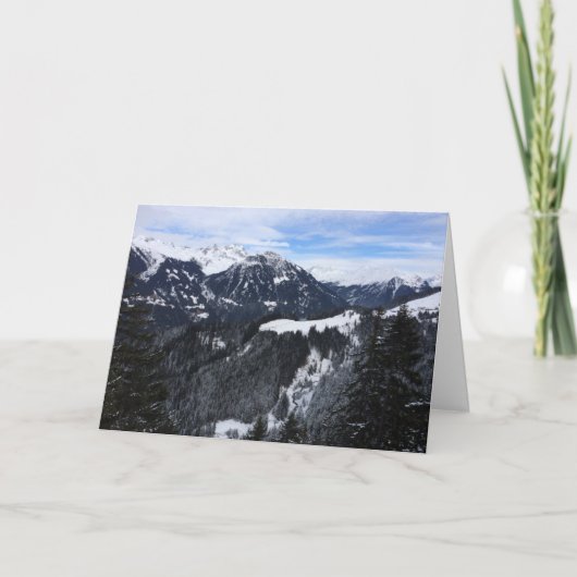 Het seizoen van niet-Fictionnal Feestdagen Kaart (Voorkant)