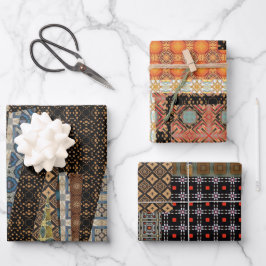 Het seizoen vieren inpakpapier vel