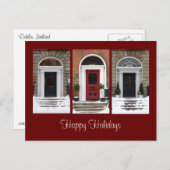 Het seizoengebonden Georgische Briefkaart van (Voorkant / Achterkant)