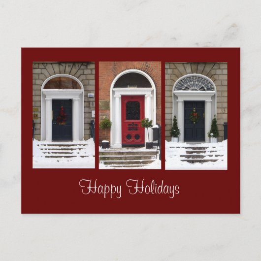 Het seizoengebonden Georgische Briefkaart van (Voorkant)