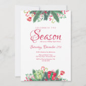 Het Seizoensfeest Open House vieren Kaart (Voorkant)