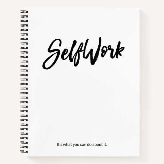 Het SelfWork Journal Notitieboek (Voorkant)