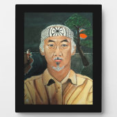 Het Sensei-schilderij van Alfred Fox Fotoplaat (Voorkant)