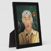 Het Sensei-schilderij van Alfred Fox Fotoplaat (Zijkant)