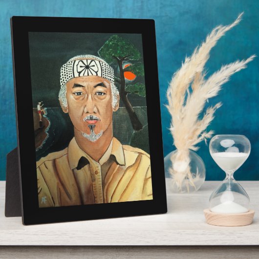 Het Sensei-schilderij van Alfred Fox Fotoplaat (Zijkant)
