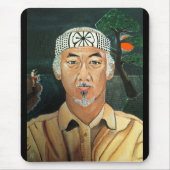 Het Sensei-schilderij van Alfred Fox Muismat (Voorkant)