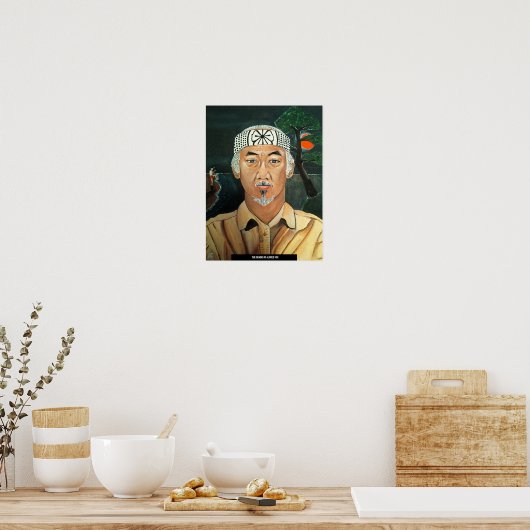 Het Sensei schilderij van Alfred Fox Poster (Keuken)