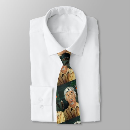 Het Sensei schilderij van Alfred Fox Stropdas (Gebonden)