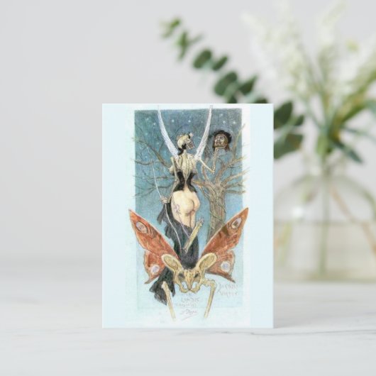 Het Sentimental Initiation briefkaart (Staand voorkant)