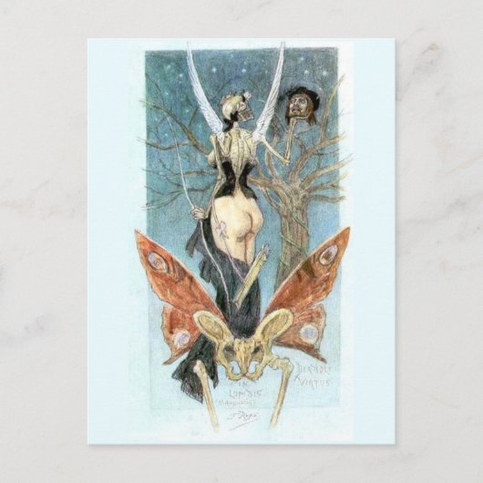 Het Sentimental Initiation briefkaart (Voorkant)