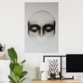 Het serene gezicht poster (Thuiskantoor)