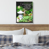 "Het sereniteitsgebed" omwikkeld canvas (Insitu (Slaapkamer))