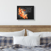 "Het serenity gebed" Canvas Afdruk (Insitu (Slaapkamer))