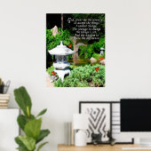 "Het serenity gebed" Poster (Thuiskantoor)