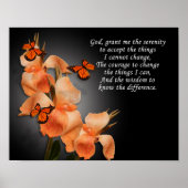 "Het Serenity Prayer" Poster (Voorkant)