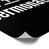 Het Sermonator T-shirt Grappige Predikant  Poster (Hoek)