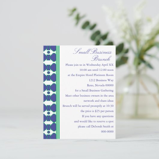 Het Shannon Pattern Kaart (Staand voorkant)